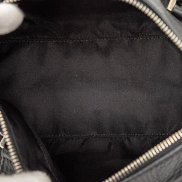 Dior Trotter Street Chic Mini Boston Bag Black Canvas Leather - Picture 4 of 6